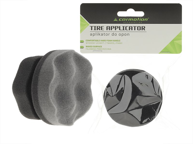 Carmotion Applikator Schwamm Puck für Reifen