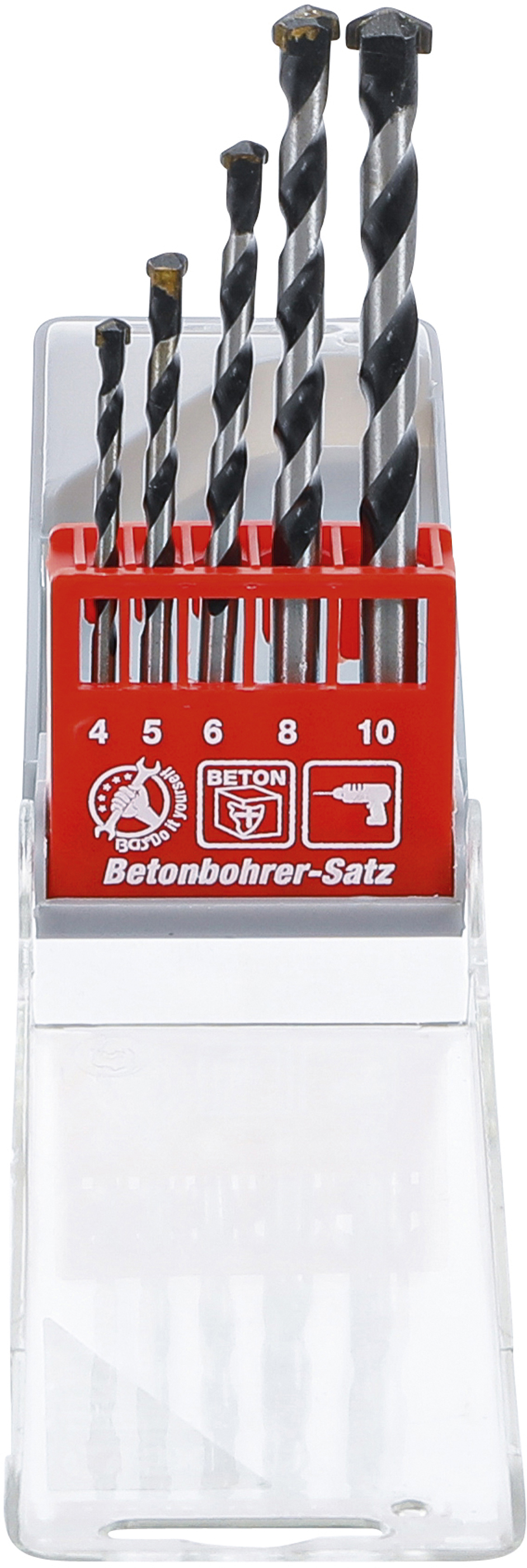 BGS Betonbohrer-Satz | 4 - 10 mm | 5-tlg.