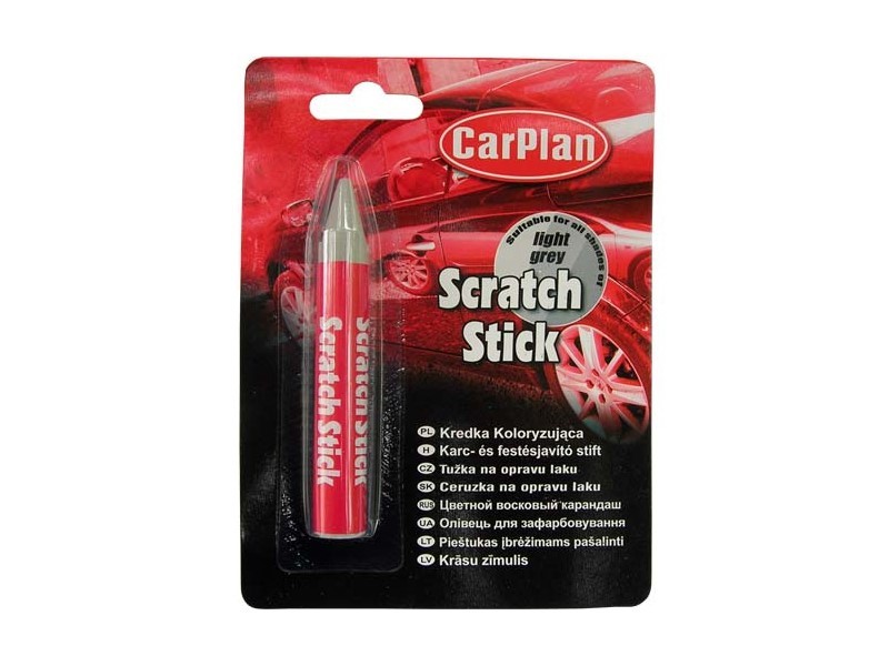 CarPlan Lackstift Kratzer Entferner Stift Füller Hell Grau