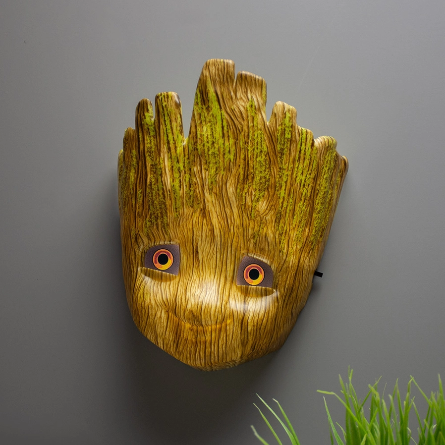 3D Marvel Light Baby Groot Licht Lampe Deko Wandleuchte Nachtlicht