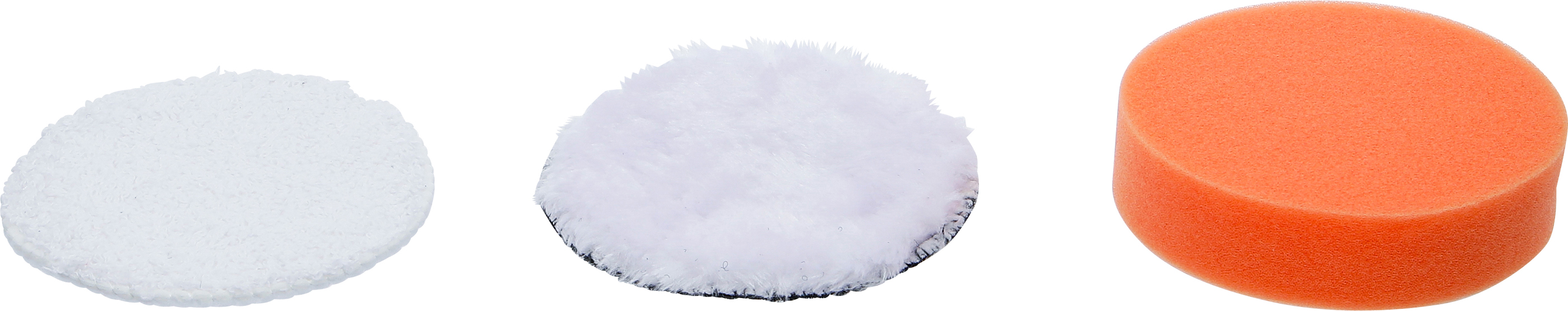 BGS Polierhauben | Ø 100 mm | 3-tlg. | für Art. 9259