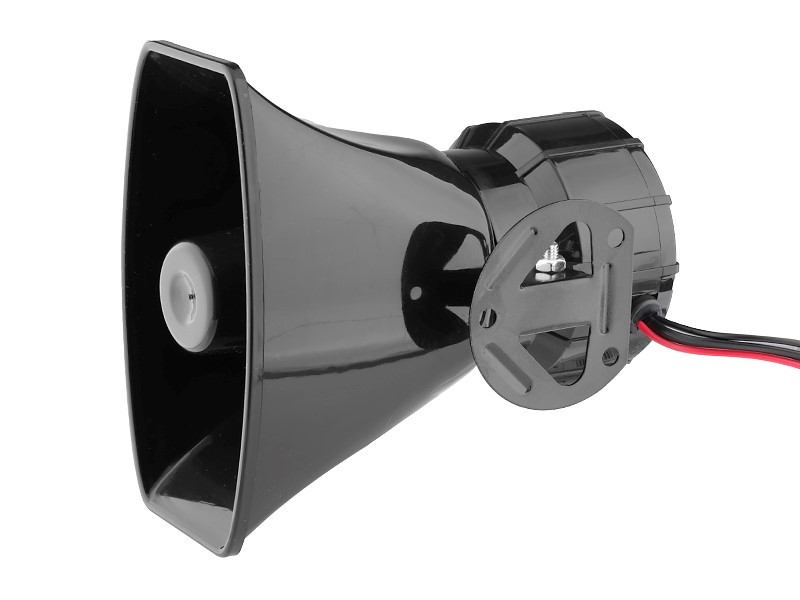 Carmotion Elektronische Sirene mit Megafon 7-Ton