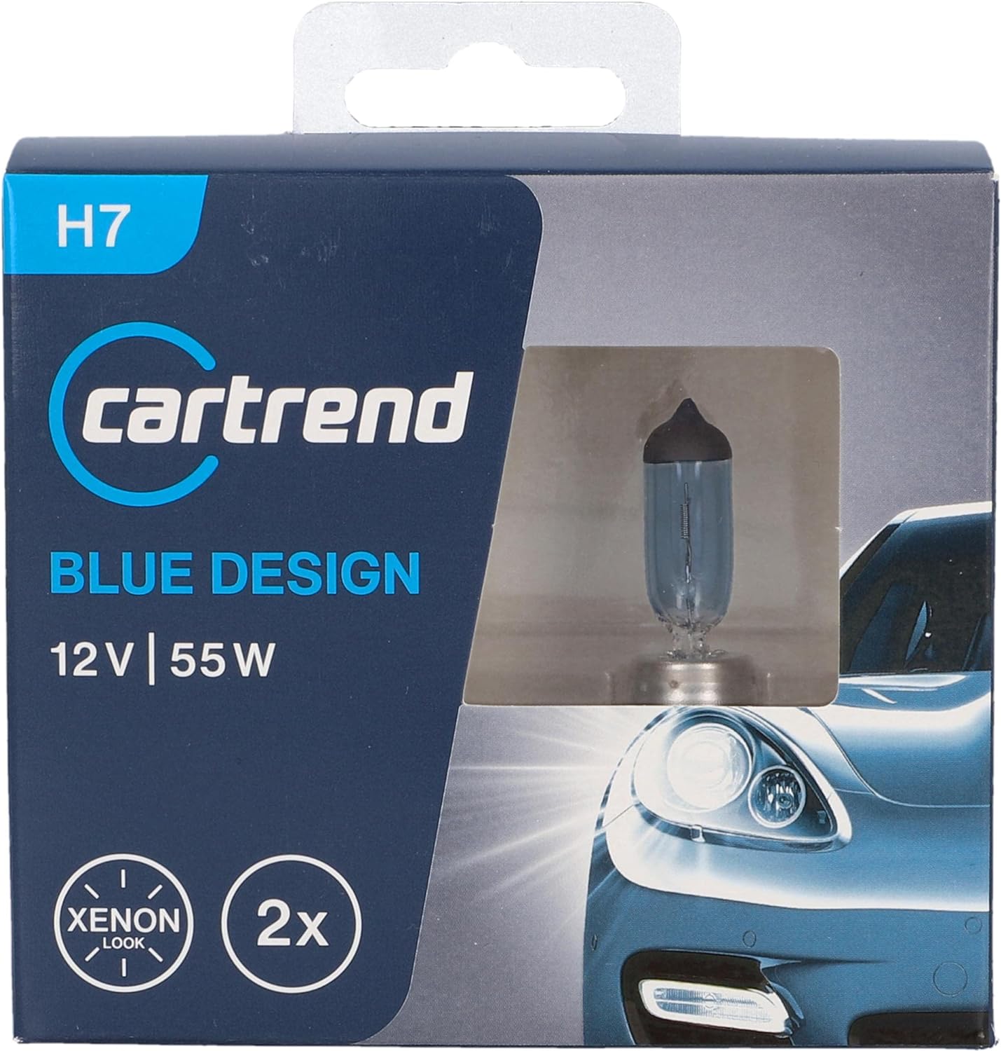 Cartrend H7 Autolampe XENON Blue Design 12V 55W Doppelpack