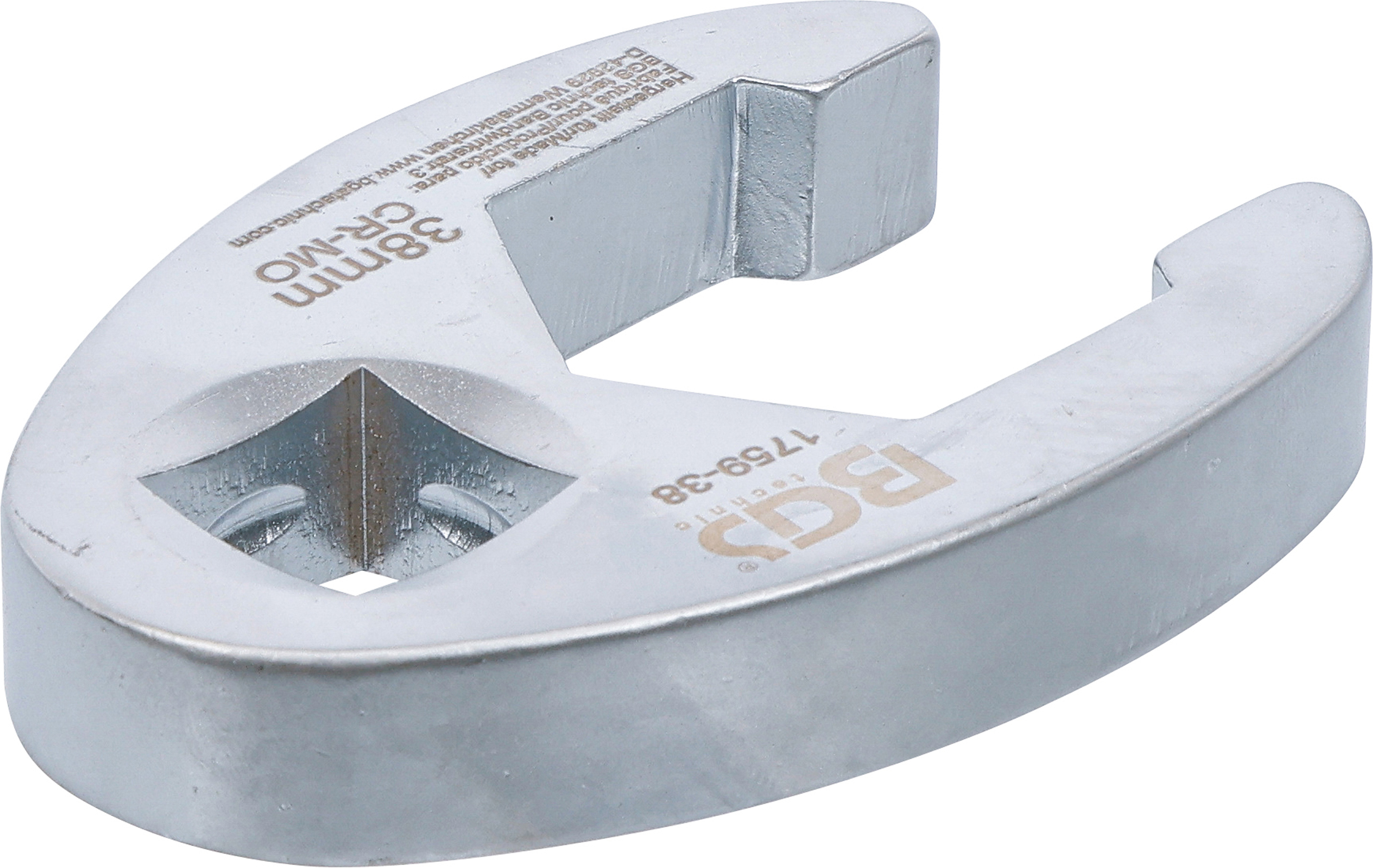 BGS Hahnenfußschlüssel | Antrieb Innenvierkant 20 mm (3/4") | SW 38 mm