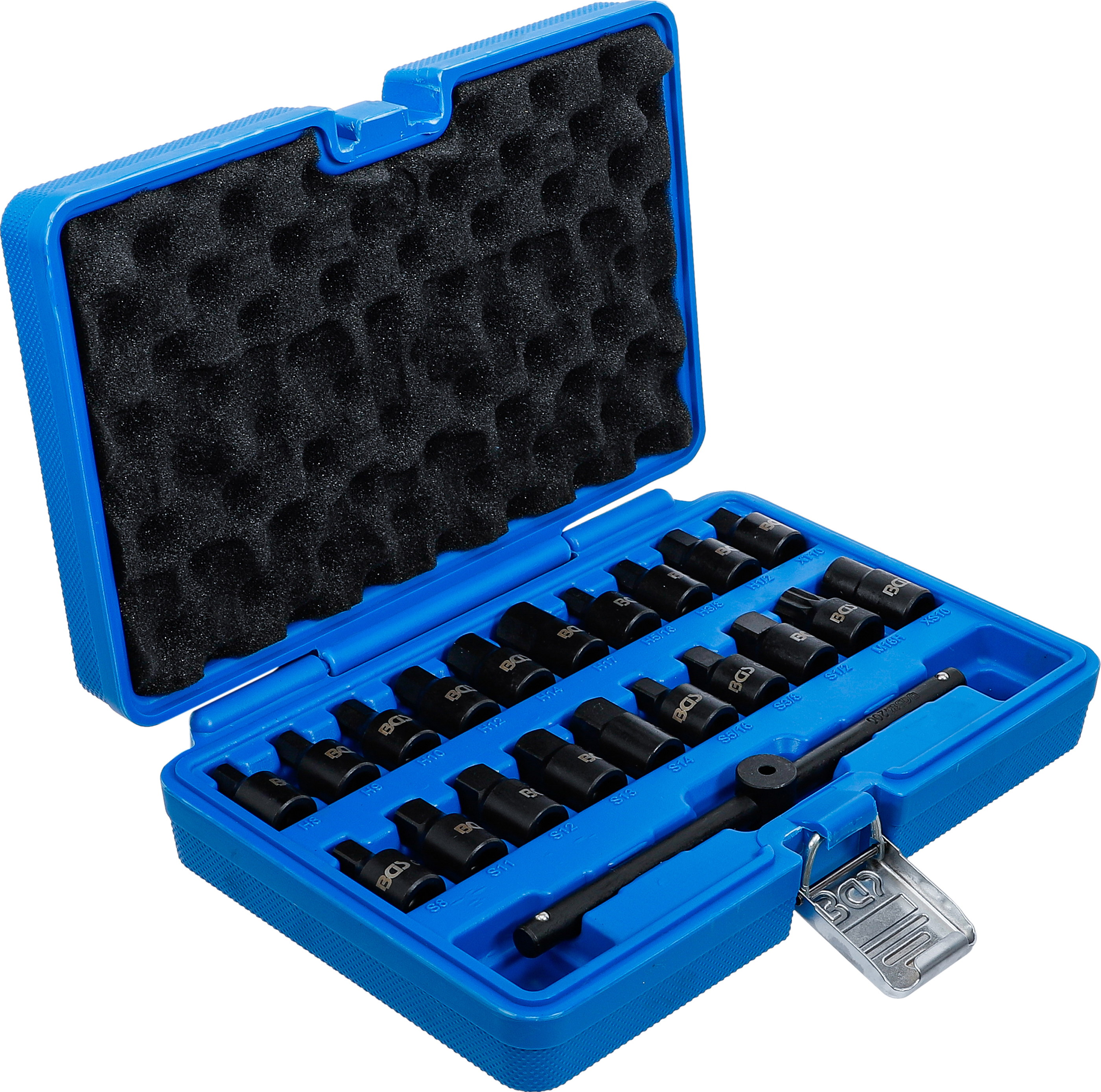 BGS Ölwannen-Spezial-Einsatz-Satz | Antrieb Innenvierkant 10 mm (3/8") | 21-tlg.