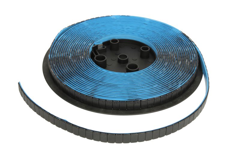 4Max Klebegewichte Rolle 1.200 x 5g Wuchtgewichte Schwarz