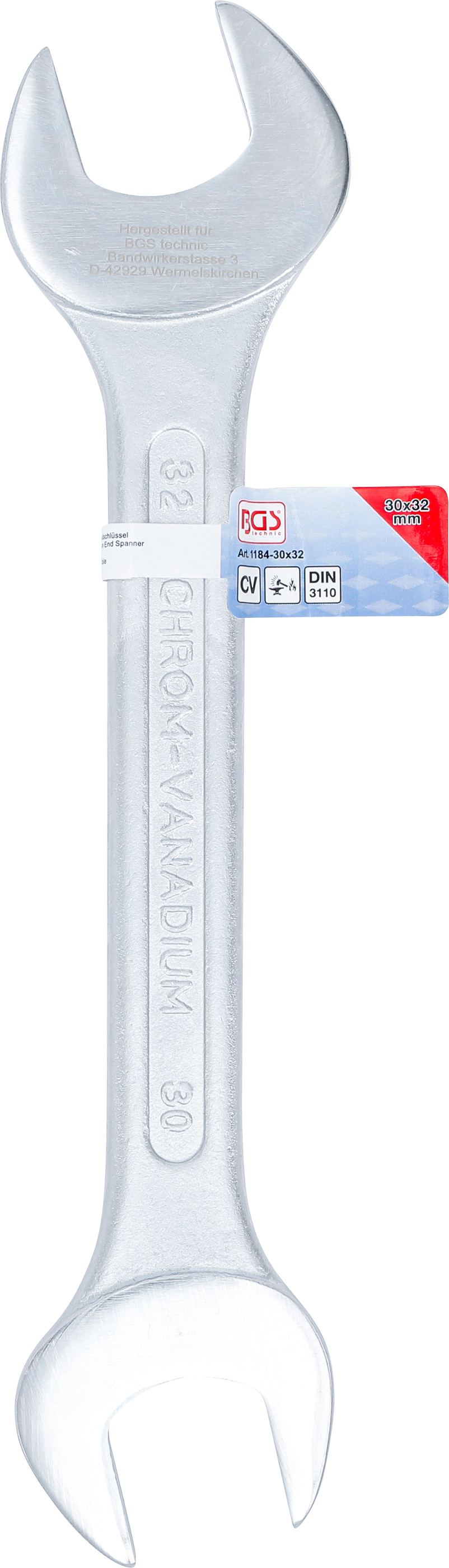 BGS Doppel-Maulschlüssel | SW 30 x 32 mm BGS Doppel-Maulschlüssel | SW 30 x 32 mm