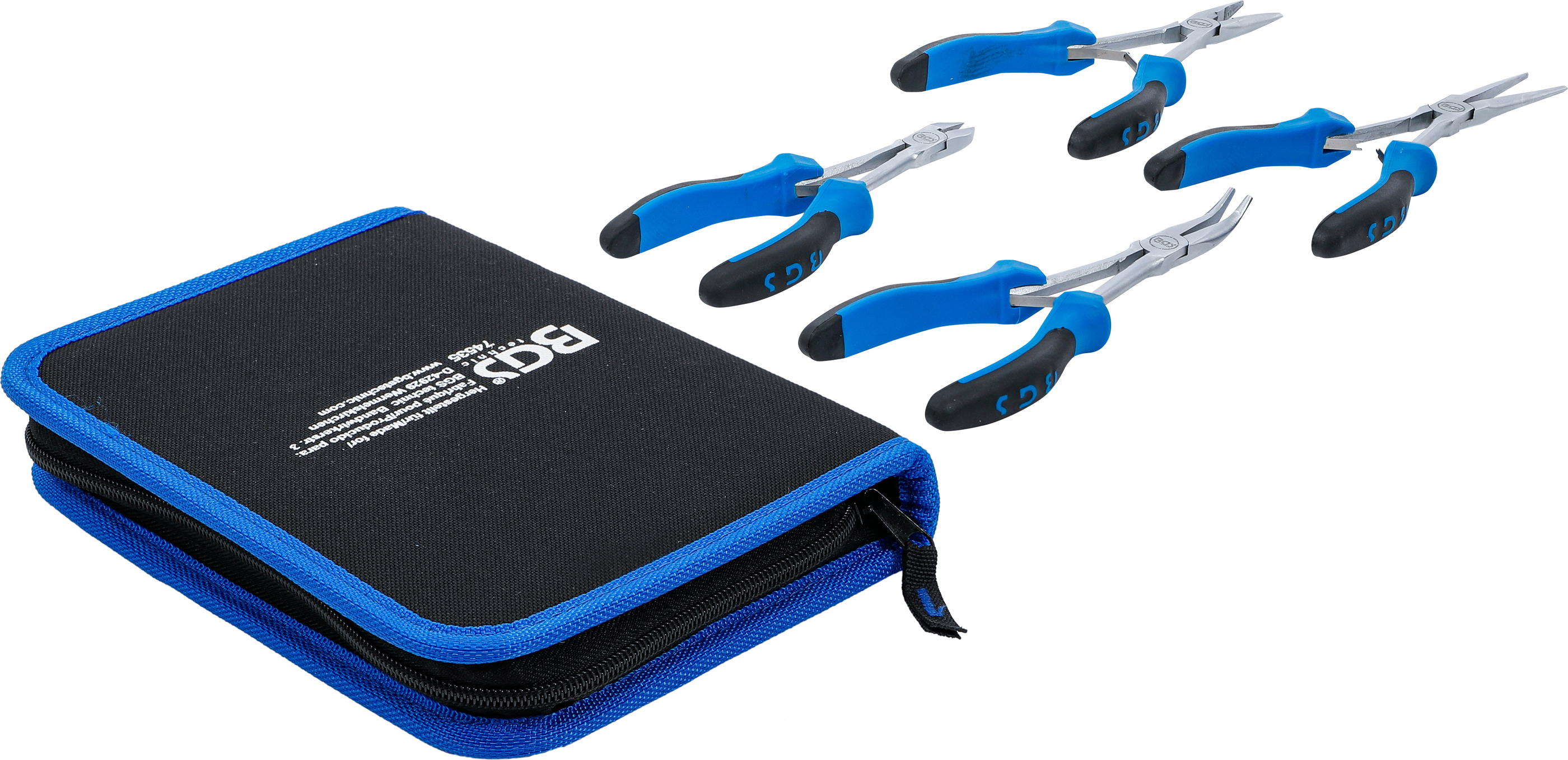 BGS Elektronik-Zangen-Satz | extra lang | 4-tlg.