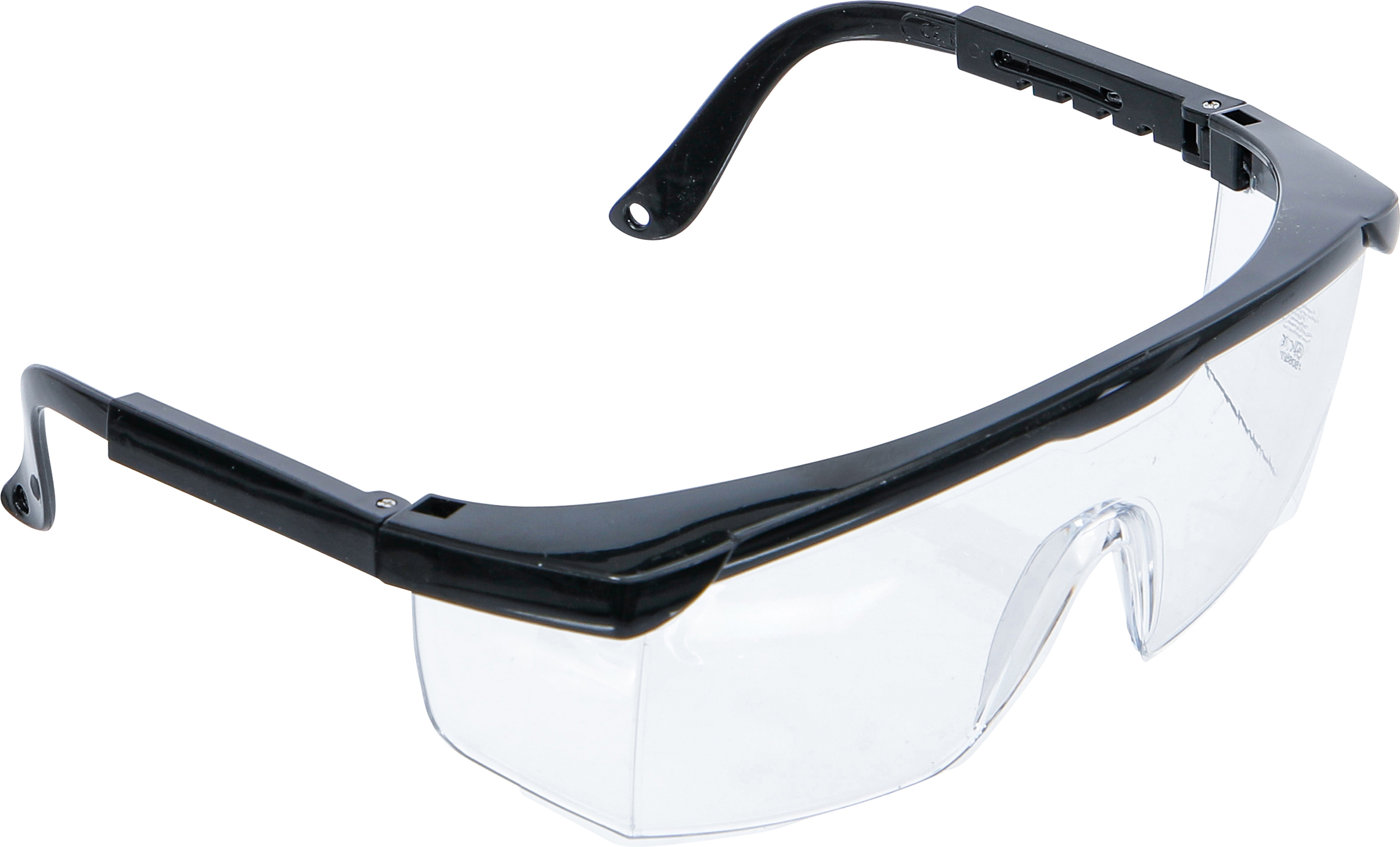 BGS Schutzbrille mit verstellbarem Bügel | transparent