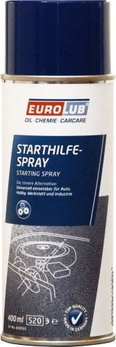 Eurolub Starthilfe Spray Starthilfespray Motorstarter 400 ml