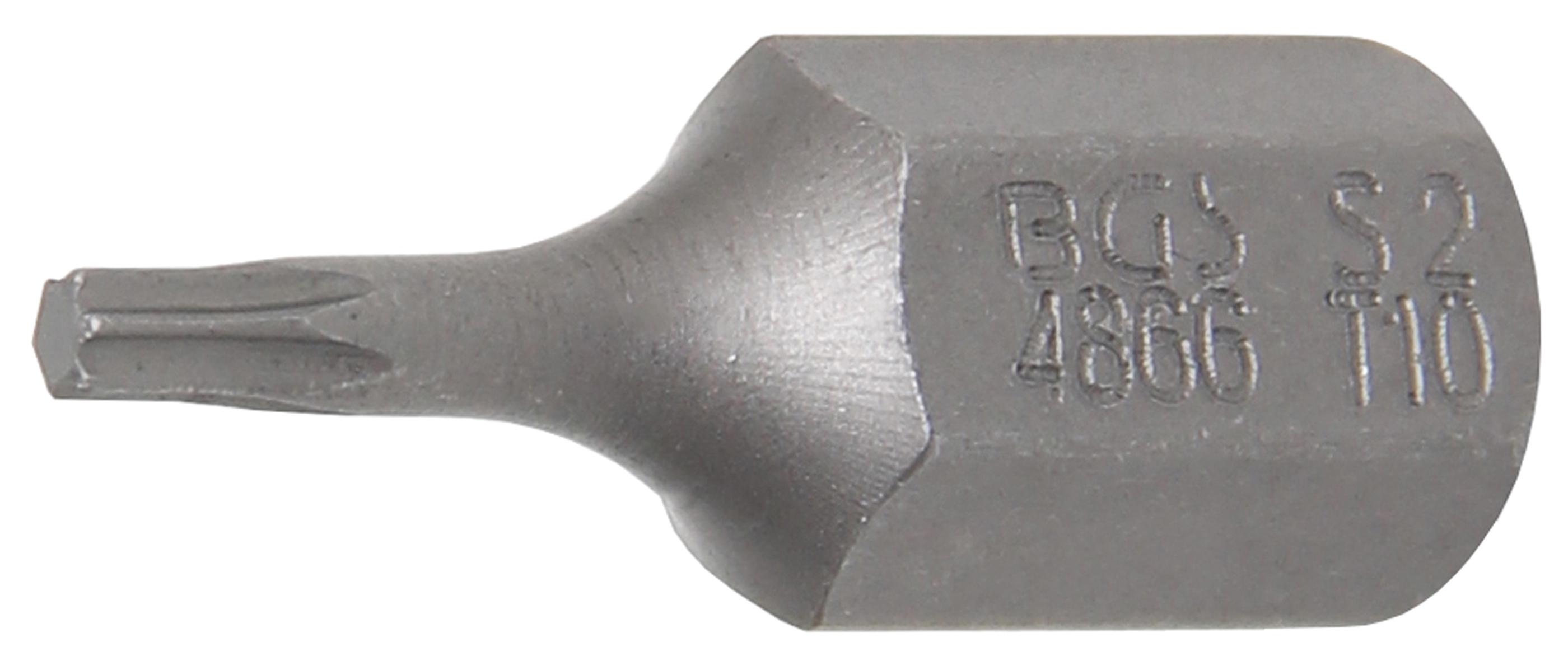 BGS Bit | Antrieb Außensechskant 10 mm (3/8") | T-Profil (für Torx) T10