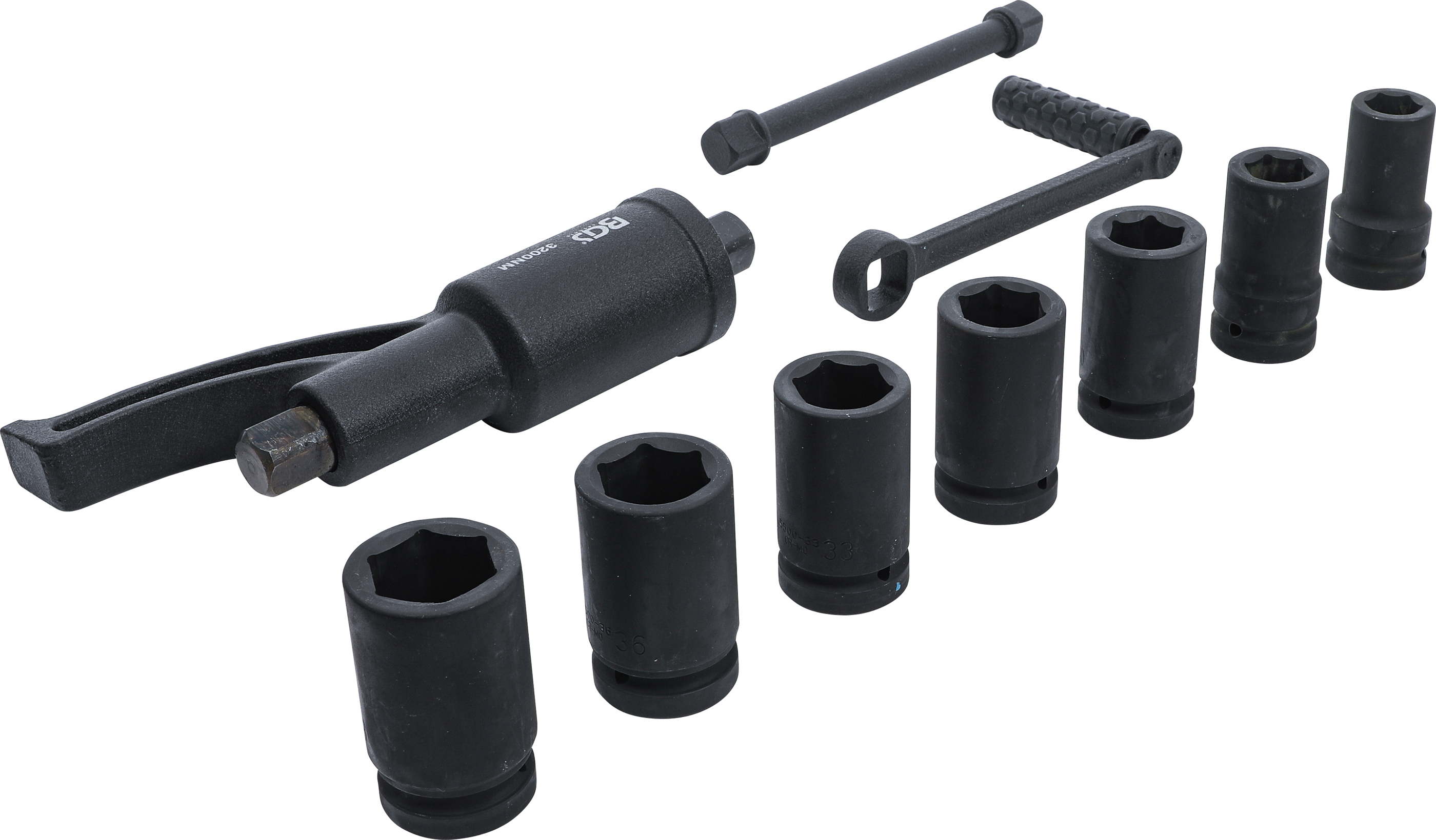 BGS Drehmoment-Vervielfältiger-Satz | 25 mm (1") | 10-tlg. BGS Drehmoment-Vervielfältiger-Satz | 25 mm (1") | 10-tlg.